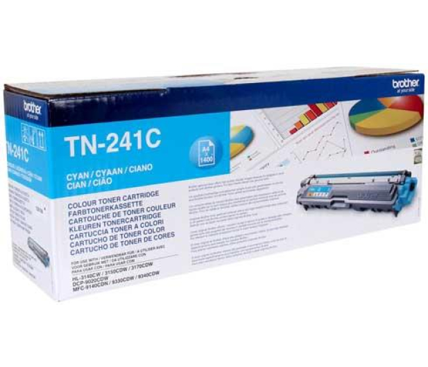 BROTHER TN241C Cyan 1400str. - 151204 - zdjęcie